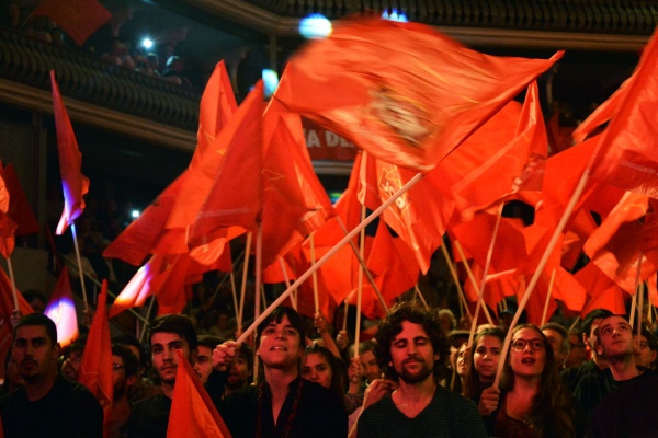 Rally commemorating the Centenary of the October Revolution