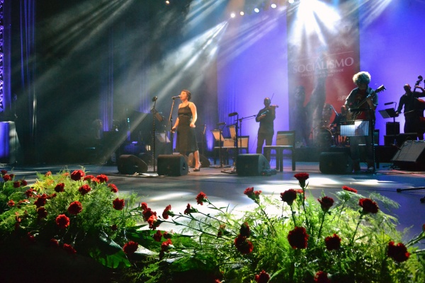 Rally commemorating the Centenary of the October Revolution
