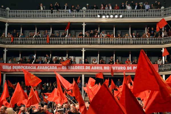 Rally commemorating the Centenary of the October Revolution