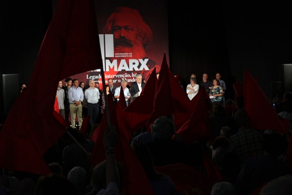 Comício Comemorativo do II Centenário do nascimento de Karl Marx
