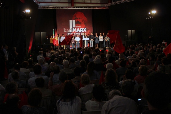 Comício Comemorativo do II Centenário do nascimento de Karl Marx