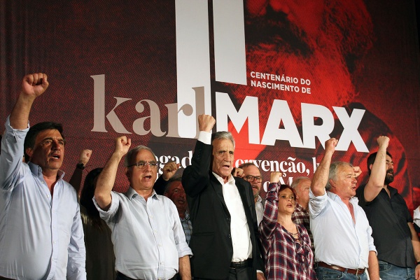 Comício Comemorativo do II Centenário do nascimento de Karl Marx