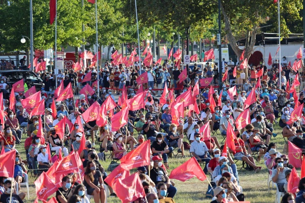 Comício da 44.ª Festa do «Avante!»