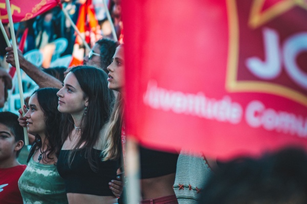 Rally of the 46th edition of the Avante! Festival