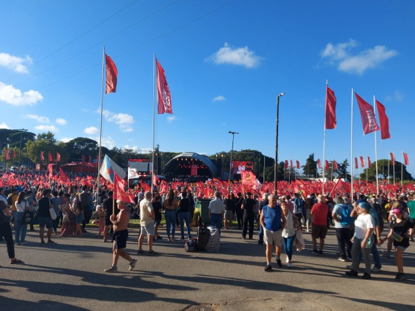 Rally of the 46th edition of the Avante! Festival