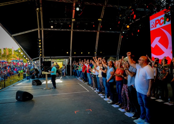 Rally of the 46th edition of the Avante! Festival