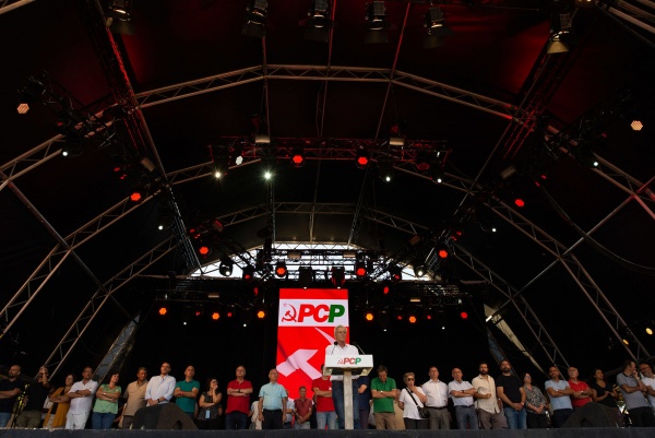 Rally of the 46th edition of the Avante! Festival