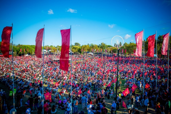 Rally of the 46th edition of the Avante! Festival