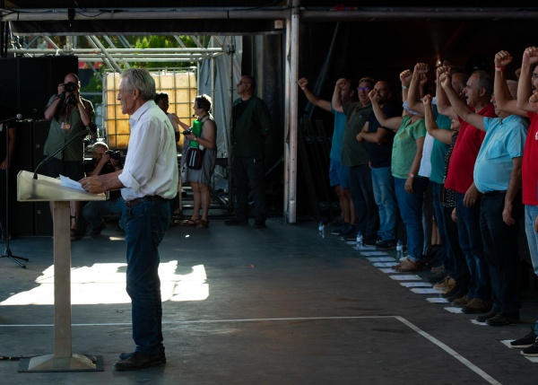 Rally of the 46th edition of the Avante! Festival