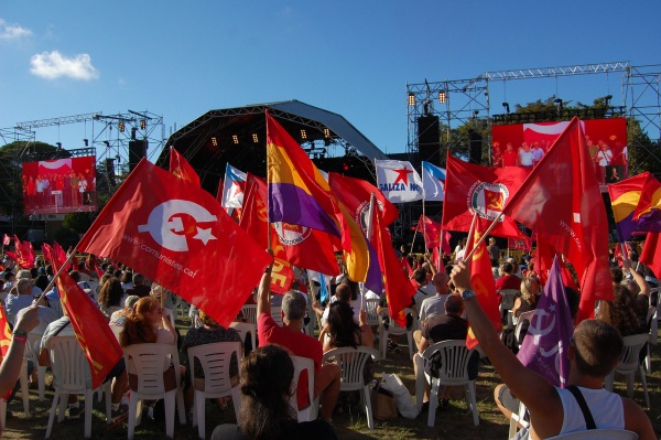 Rally of the 46th edition of the Avante! Festival