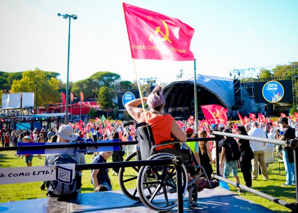 Rally of the 46th edition of the Avante! Festival