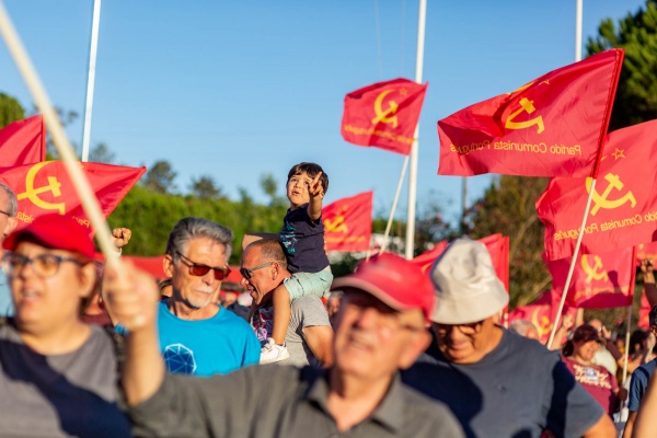 Rally of the 46th edition of the Avante! Festival