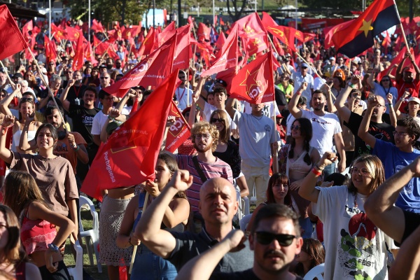 Rally of the 46th edition of the Avante! Festival