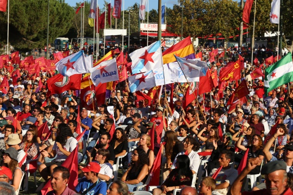 Rally of the 46th edition of the Avante! Festival