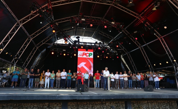 Rally of the 46th edition of the Avante! Festival