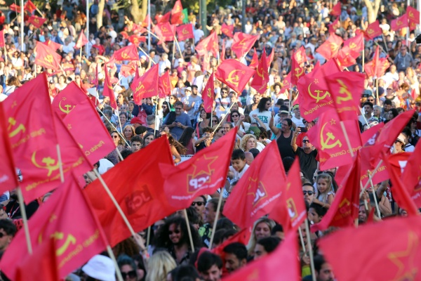 Rally of the 46th edition of the Avante! Festival