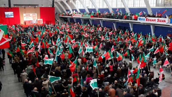 Comício em Lisboa da candidatura de Edgar Silva à Presidência da República