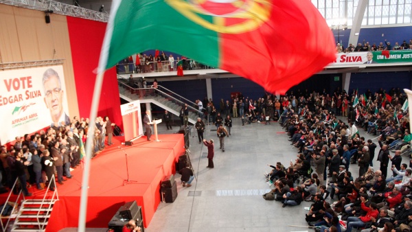 Comício em Lisboa da candidatura de Edgar Silva à Presidência da República