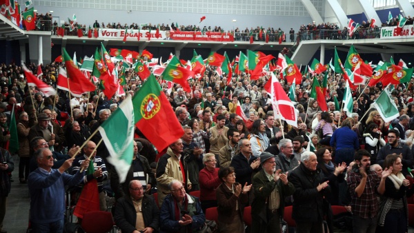 Comício em Lisboa da candidatura de Edgar Silva à Presidência da República