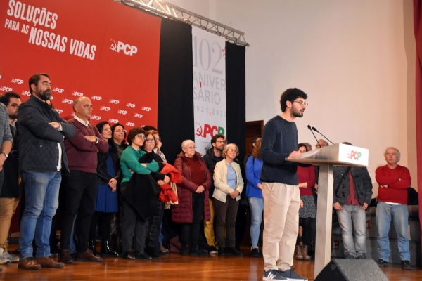 Comício do 102.º aniversário do PCP, Porto
