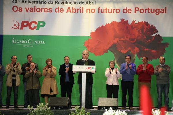 Comício do PCP - Evocação da Fuga da Cadeia do Forte de Peniche