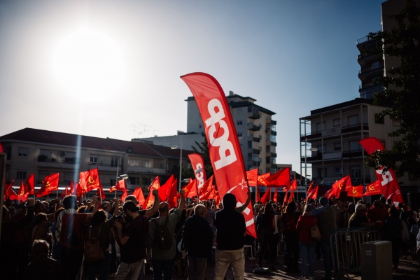 Comício em Almada