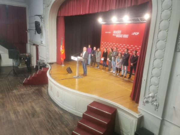 Comício «É hora de mudar de política» em Lisboa