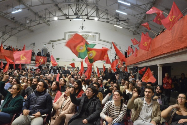 Comício «É hora de mudar de política» em Lisboa