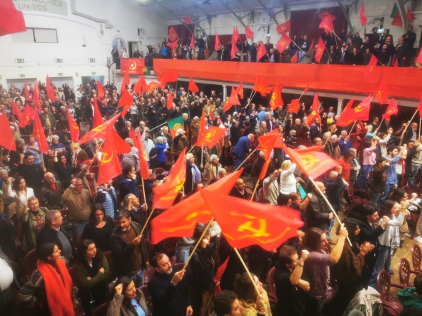 Comício «É hora de mudar de política» em Lisboa