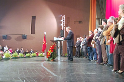 Comício Internacional de Partidos Comunistas e Operários, Almada - 11 de Novembro de 2006