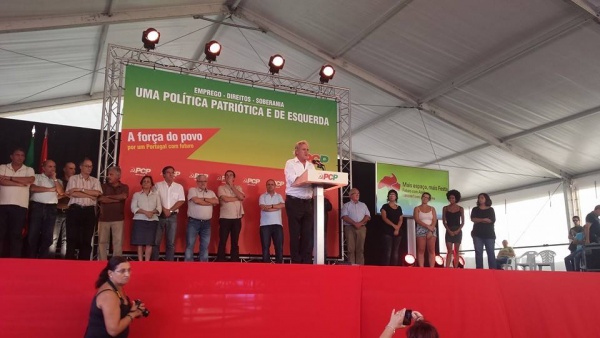 Rally «Mais espaço, mais Festa - Futuro com Abril - Avante com a campanha»
