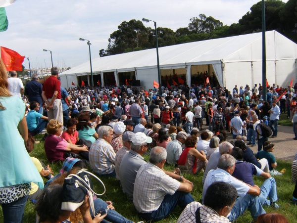 Rally «Mais espaço, mais Festa - Futuro com Abril - Avante com a campanha»