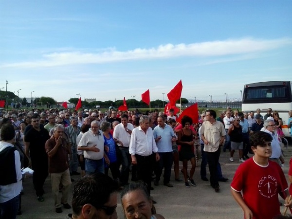 Rally «Mais espaço, mais Festa - Futuro com Abril - Avante com a campanha»