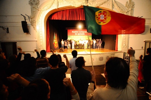 Comício «Pôr Fim ao Desastre - Rejeitar o Pacto de Agressão» - Voz do Operário, Lisboa