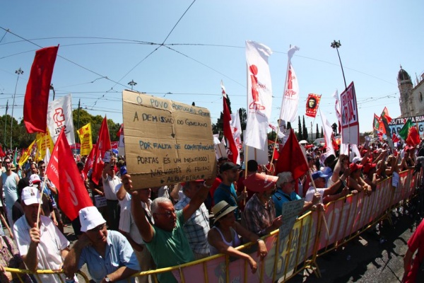 Concentração da CGTP-IN - «Todos a Belém»