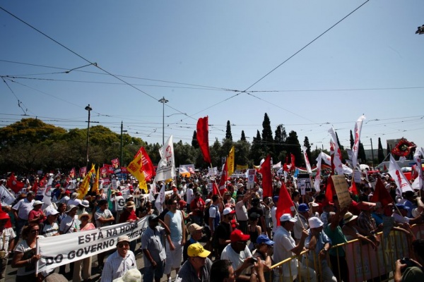 Concentração da CGTP-IN - «Todos a Belém»