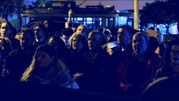 Concentração pela Paz no Médio Oriente e pelos direitos do Povo Palestiniano