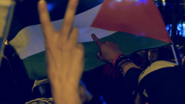 Concentração pela Paz no Médio Oriente e pelos direitos do Povo Palestiniano