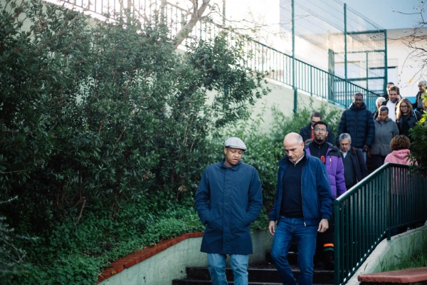 Contacto com a população e Associações na Cova da Moura