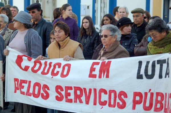 Couço em luta pelos Serviços Públicos