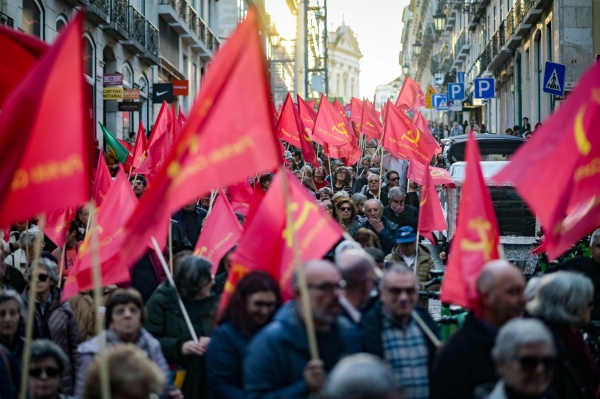 Desfile «Aumentar salários e pensões, para uma vida melhor», Lisboa