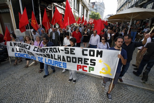 Desfile-Comício do PCP "É tempo de dizer basta"