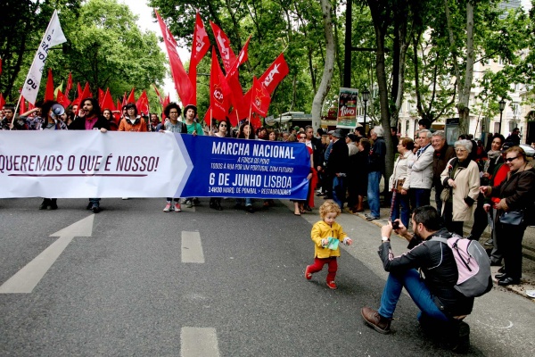 Popular demonstration commemorating the 41st anniversary of the April Revolution
