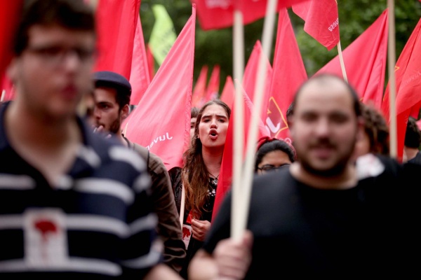 Popular demonstration commemorating the 41st anniversary of the April Revolution