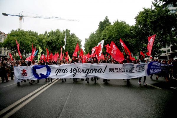 Popular demonstration commemorating the 41st anniversary of the April Revolution