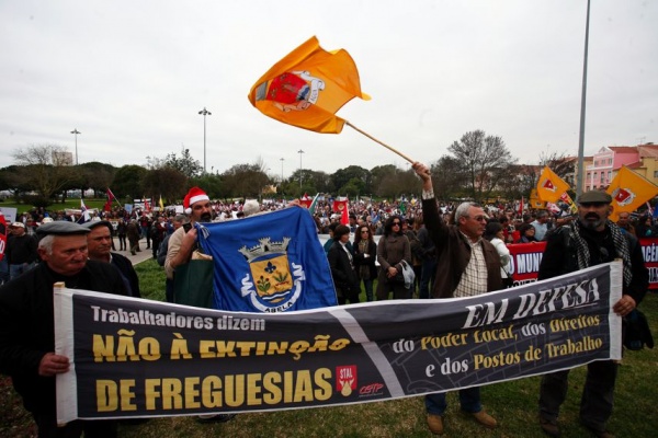 Freguesias em concentração - ANAFRE