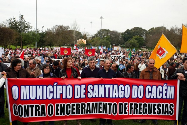 Freguesias em concentração - ANAFRE