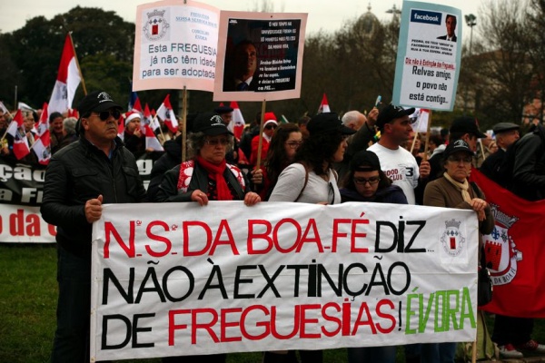 Freguesias em concentração - ANAFRE