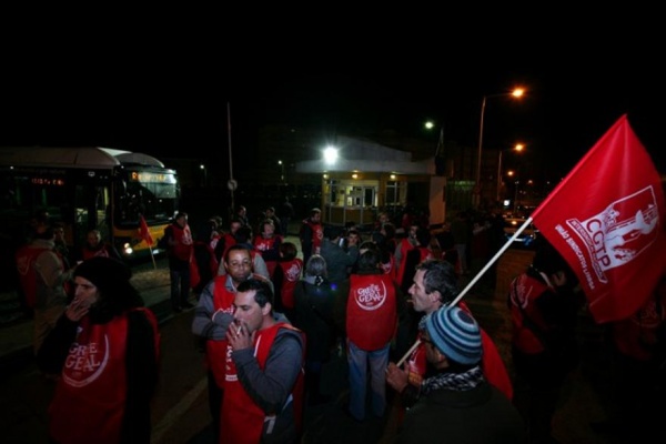 24/Nov - Piquete Carris Cabo Ruivo - Lisboa