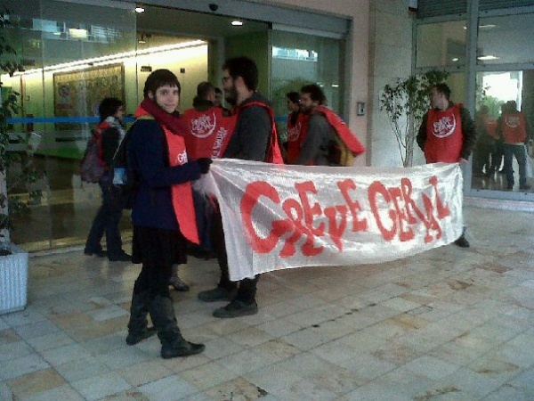 24/Nov - Piquete no Call-Center da Zon, Lisboa